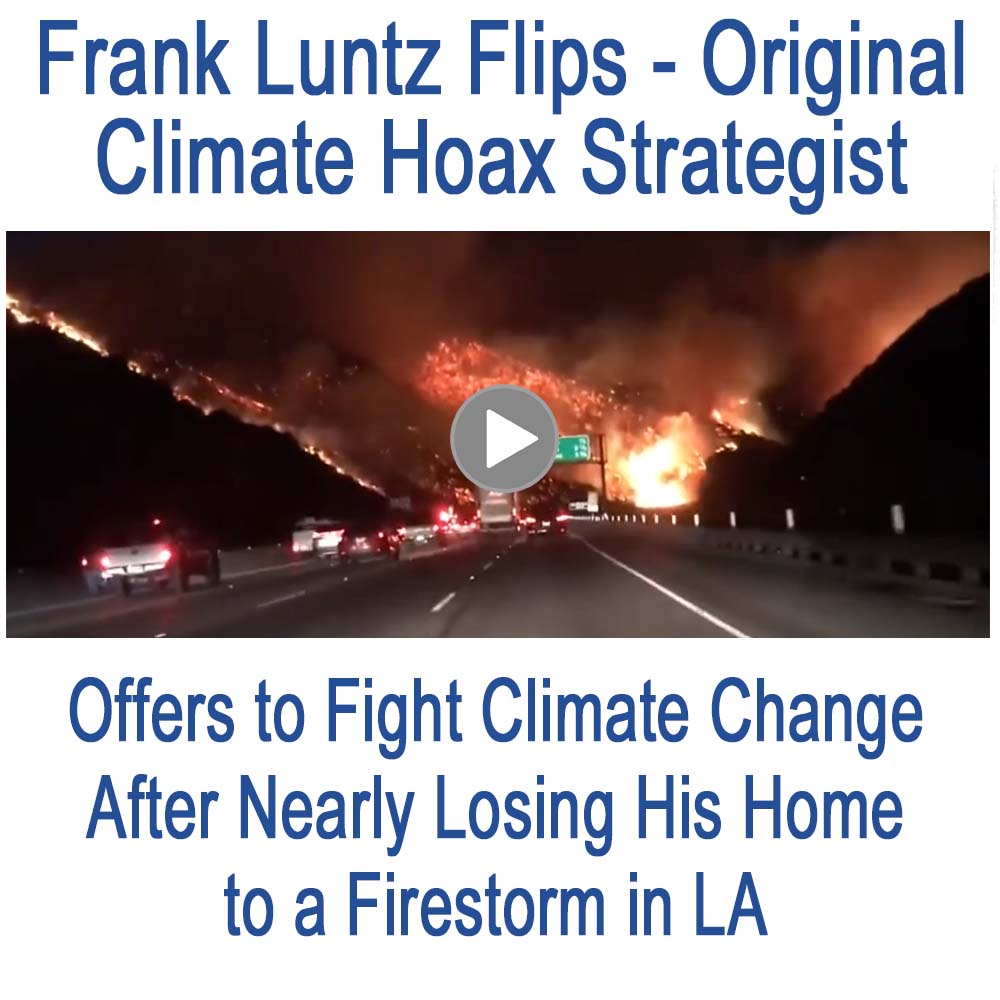 Master Denier Frank Luntz Flips on Climate and Offers Communications Help