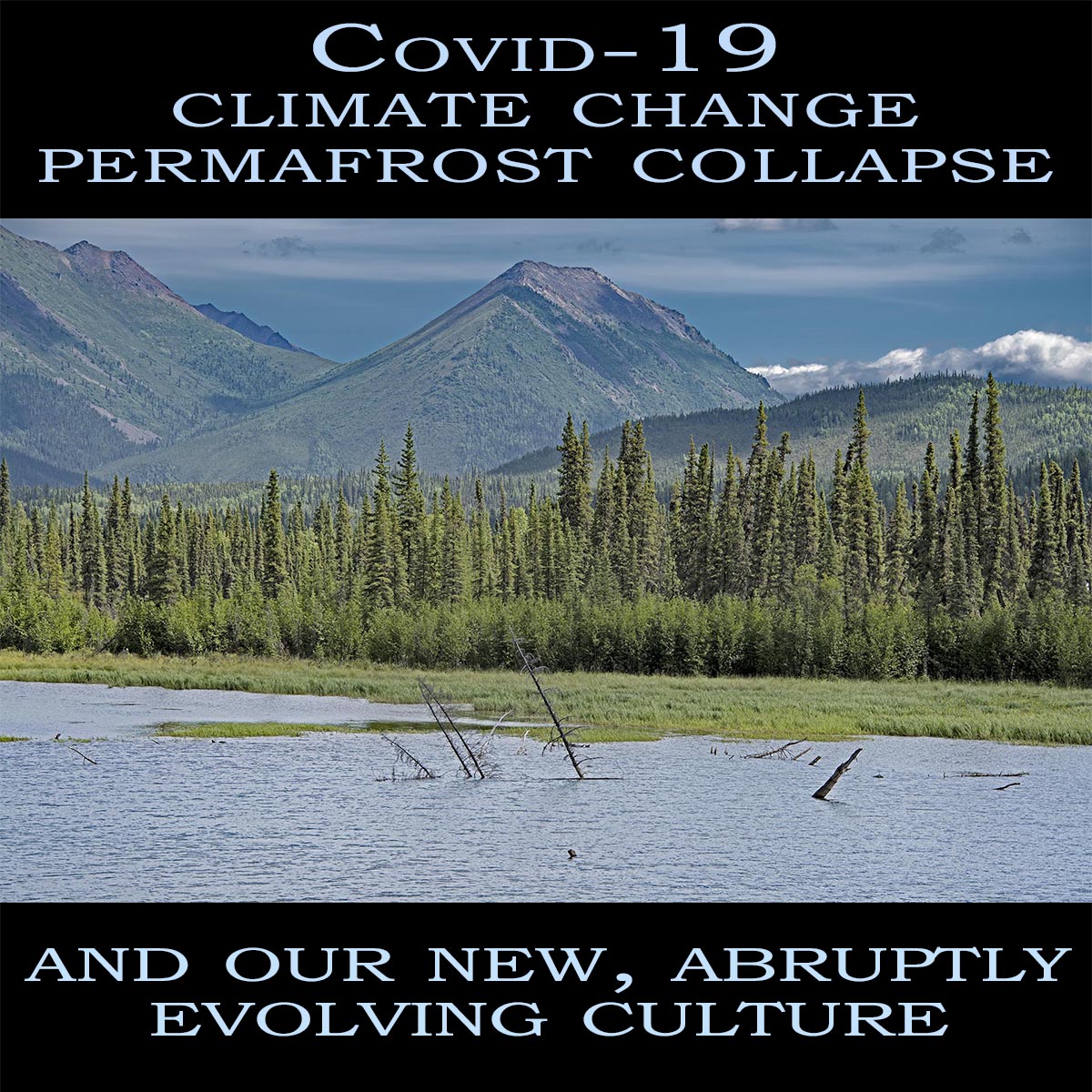 Covid-19, climate change, and permafrost collapse, and our new, abruptly evolving culture.